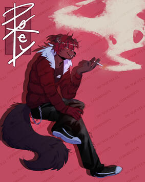 Full Body Sketch w/ Color & Shade