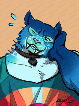 Half Body Sketch w/ Color & Shade