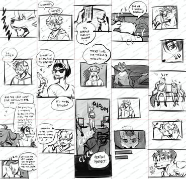 Sketch Comic Page ($100)