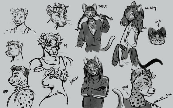 My Family as Furries